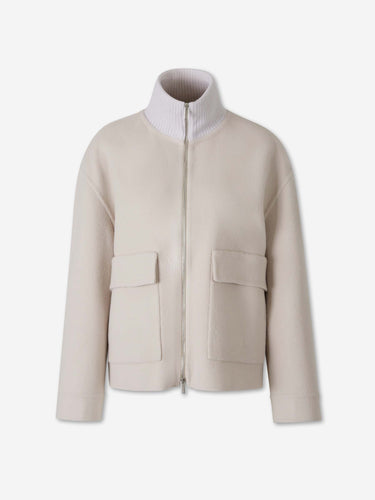 Peserico Mujer Barcelona Chaqueta Corta Lana color Beige sku 772-001641 01 - Foto 1