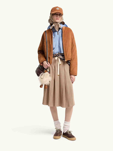 Moncler Mujer Barcelona Plumífero Reversible Blageon color Camel sku 772-001643 01 - Foto 2