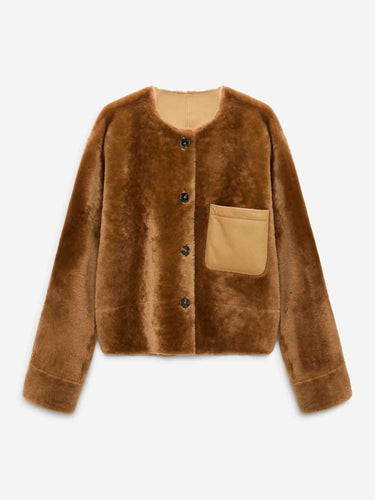 Dorothee Schumacher Mujer Barcelona Chaqueta Reversible Soft Touch color Caramelo sku 772-001649 01 - Foto 1