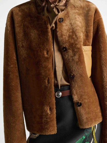 Dorothee Schumacher Mujer Barcelona Chaqueta Reversible Soft Touch color Caramelo sku 772-001649 01 - Foto 4