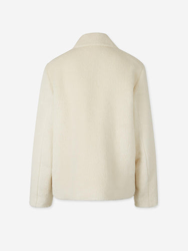 Peserico Mujer Barcelona Chaqueta Faux Fur color Blanco sku 772-001651 01 - Foto 2