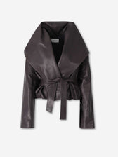 Magda Butrym Mujer Barcelona Chaqueta Piel Cinturón color Multicolor sku 772-001655 01 - Foto 1