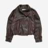 Acne Studios Mujer Barcelona Chaqueta Cropped Piel color Marrón Oscuro sku 772-001658 01 - Foto 1