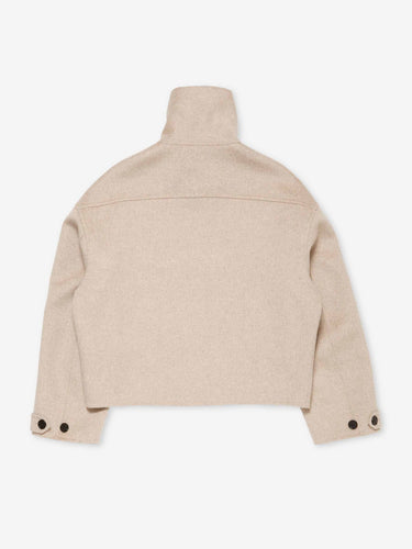 Acne Studios Mujer Barcelona Chaqueta Lana Cashmere color Beige sku 772-001660 01 - Foto 3