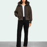 Canada Goose Mujer Barcelona Chaqueta Bomber Capucha color Marrón Oscuro sku 772-001669 01 - Foto 1
