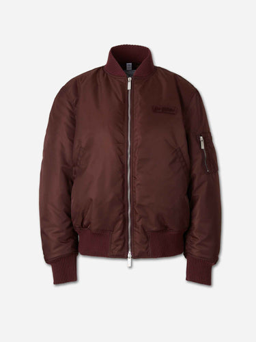 Off-White Mujer Barcelona Chaqueta Bomber Poliéser color Burdeos sku 772-001674 01 - Foto 1