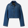 Dries Van Noten Mujer Barcelona Chaqueta Denim Algodón color Azul Denim sku 772-001675 01 - Foto 1