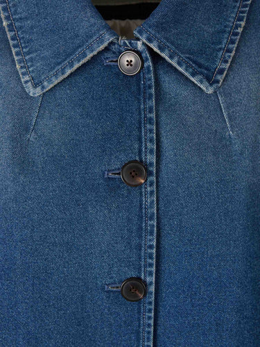 Dries Van Noten Mujer Barcelona Chaqueta Denim Algodón color Azul Denim sku 772-001675 01 - Foto 3