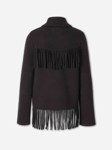 Guest in Residence Mujer Barcelona Chaqueta Western Fringe color Marrón Oscuro sku 772-001678 01 - Foto 2