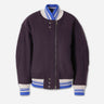 Dries Van Noten Mujer Barcelona Chaqueta Bomber Lana Viscosa color Púrpura sku 772-001681 01 - Foto 1