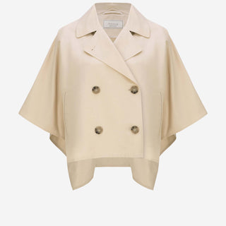 Peserico Mujer Barcelona Gabardina de sarga ligera color Beige sku 773-000236 01 - Foto 1