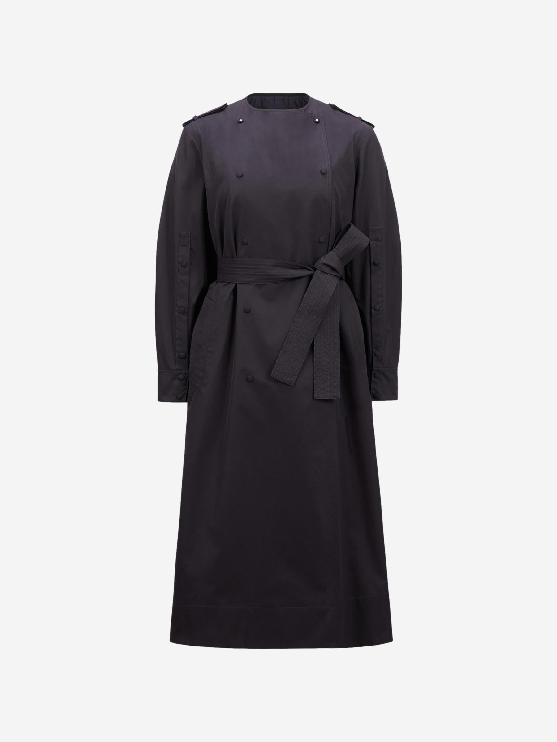 Moncler Mujer Barcelona Gabardina Gourdon Mix color Azul Noche sku 773-000250 01 - Foto 1