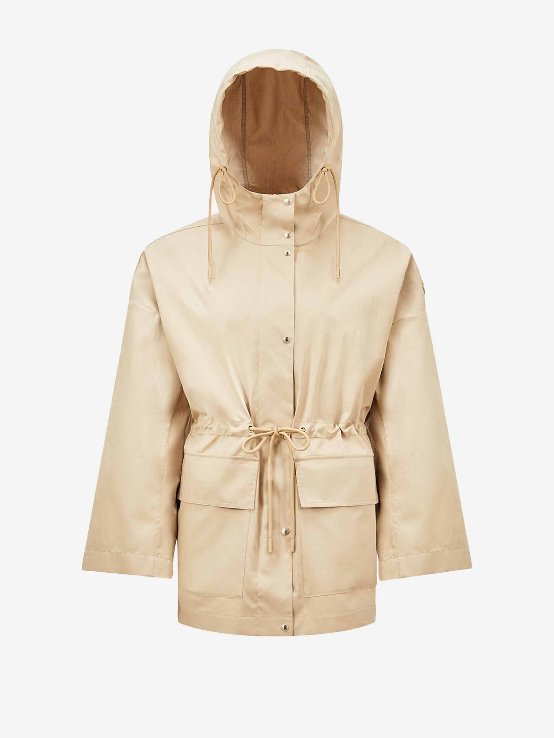 Moncler Mujer Barcelona Parka Lisa Ajustable color Beige sku 773-000260 01 - Foto 1