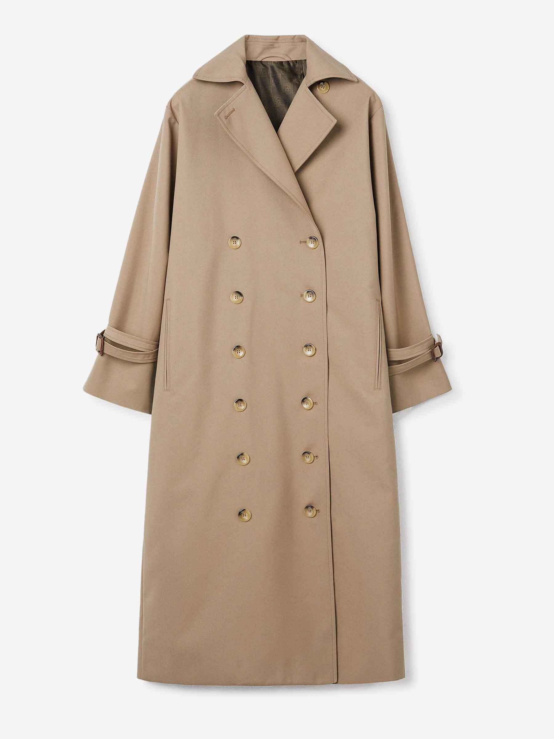 TOTEME Mujer Barcelona Gabardina Larga Signature color Camel sku 773-000264 01 - Foto 1