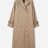 TOTEME Mujer Barcelona Gabardina Larga Signature color Camel sku 773-000264 01 - Foto 1