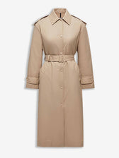 Moncler Mujer Barcelona Gabardina Plumífero Yevre color Beige sku 773-000267 01 - Foto 1