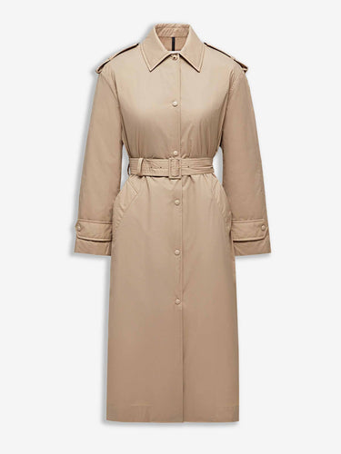 Moncler Mujer Barcelona Gabardina Plumífero Yevre color Beige sku 773-000267 01 - Foto 1