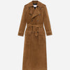Saint Laurent Mujer Barcelona Gabardina Ante Cinturón color Marrón sku 773-000268 01 - Foto 1