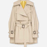 Givenchy Mujer Barcelona Gabardina Corta Cocoon color Beige sku 773-000269 01 - Foto 1