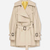 Givenchy Mujer Barcelona Gabardina Corta Cocoon color Beige sku 773-000269 01 - Foto 1