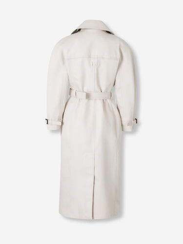 Jacquemus Mujer Barcelona Gabardina Le Trench Citta color Beige sku 773-000270 01 - Foto 2