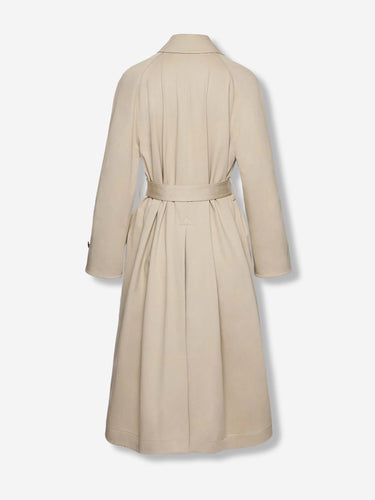 Magda Butrym Mujer Barcelona Gabardina Larga color Beige sku 773-000271 01 - Foto 3