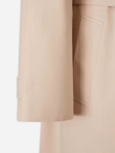 Bottega Veneta Mujer Barcelona Gabardina Larga Algodón color Beige sku 773-000284 01 - Foto 5