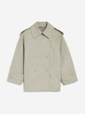 Balenciaga Mujer Barcelona Gabardina Cruzada Algodón color Camel sku 773-000287 01 - Foto 1