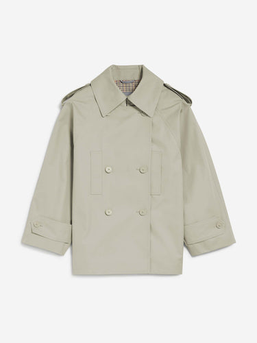 Balenciaga Mujer Barcelona Gabardina Cruzada Algodón color Camel sku 773-000287 01 - Foto 1