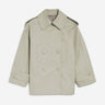 Balenciaga Mujer Barcelona Gabardina Cruzada Algodón color Camel sku 773-000287 01 - Foto 1