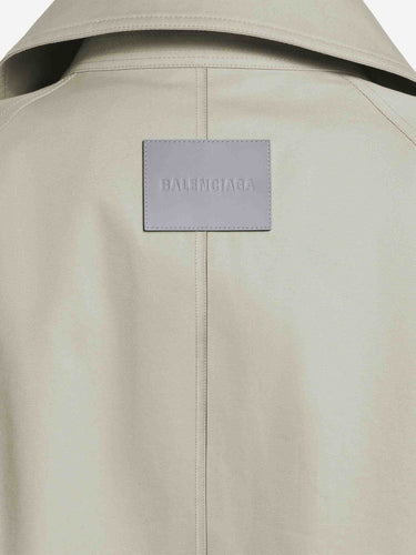 Balenciaga Mujer Barcelona Gabardina Cruzada Algodón color Camel sku 773-000287 01 - Foto 5