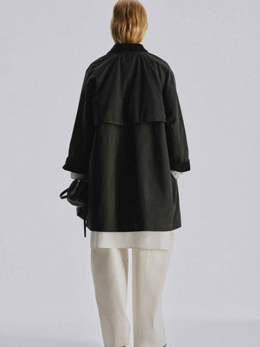 The Row Mujer Barcelona Abrigo Largo Ina color Negro sku 773-000288 01 - Foto 3