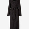 Dries Van Noten Mujer Barcelona Gabardina Fina Cupro color Marrón Oscuro sku 773-000294 01 - Foto 1