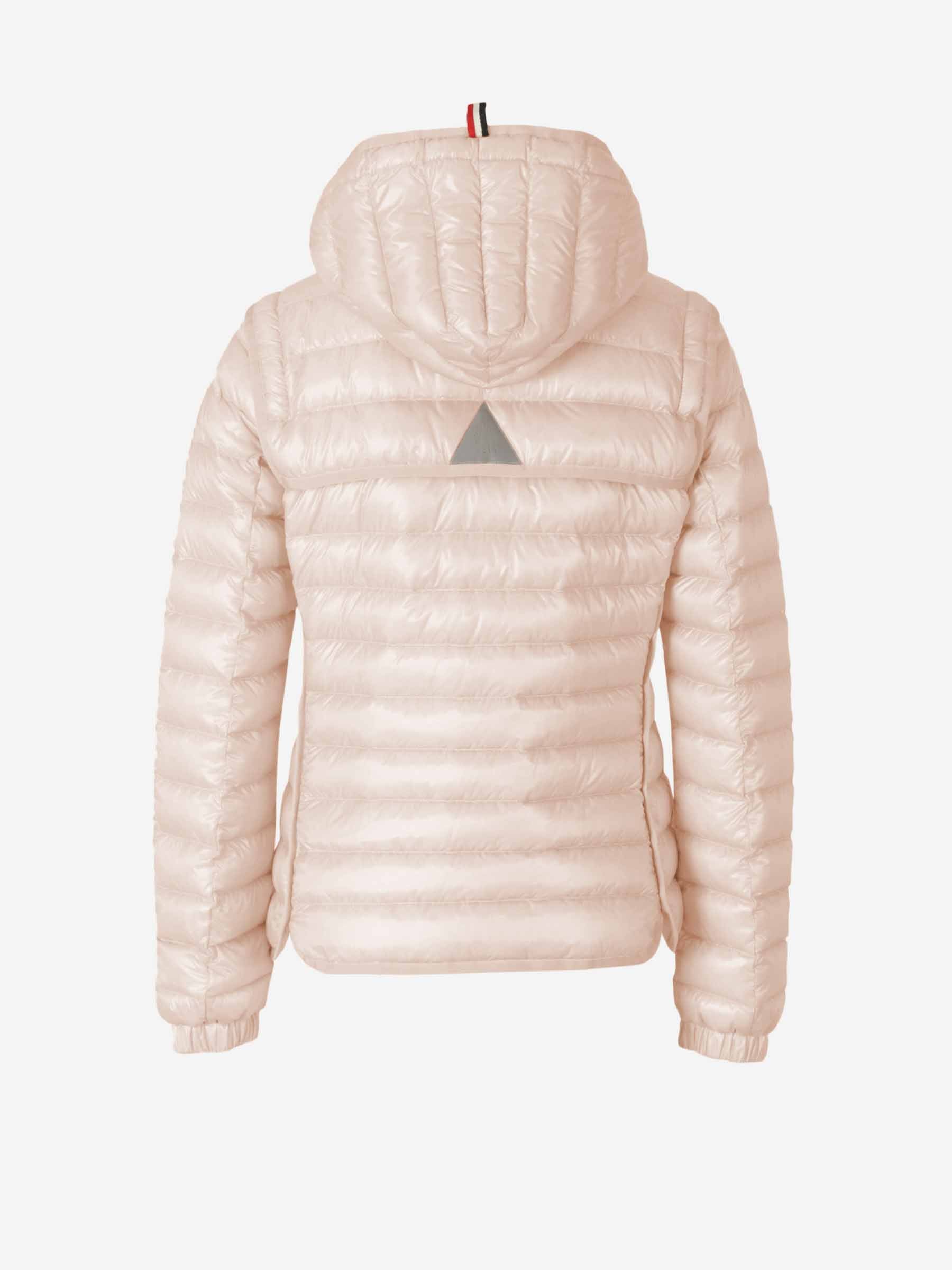 Moncler Grenoble Mujer Barcelona Chaqueta Acolchada 2 en 1 color Rosa Palo sku 774-000547 01 - Foto 2