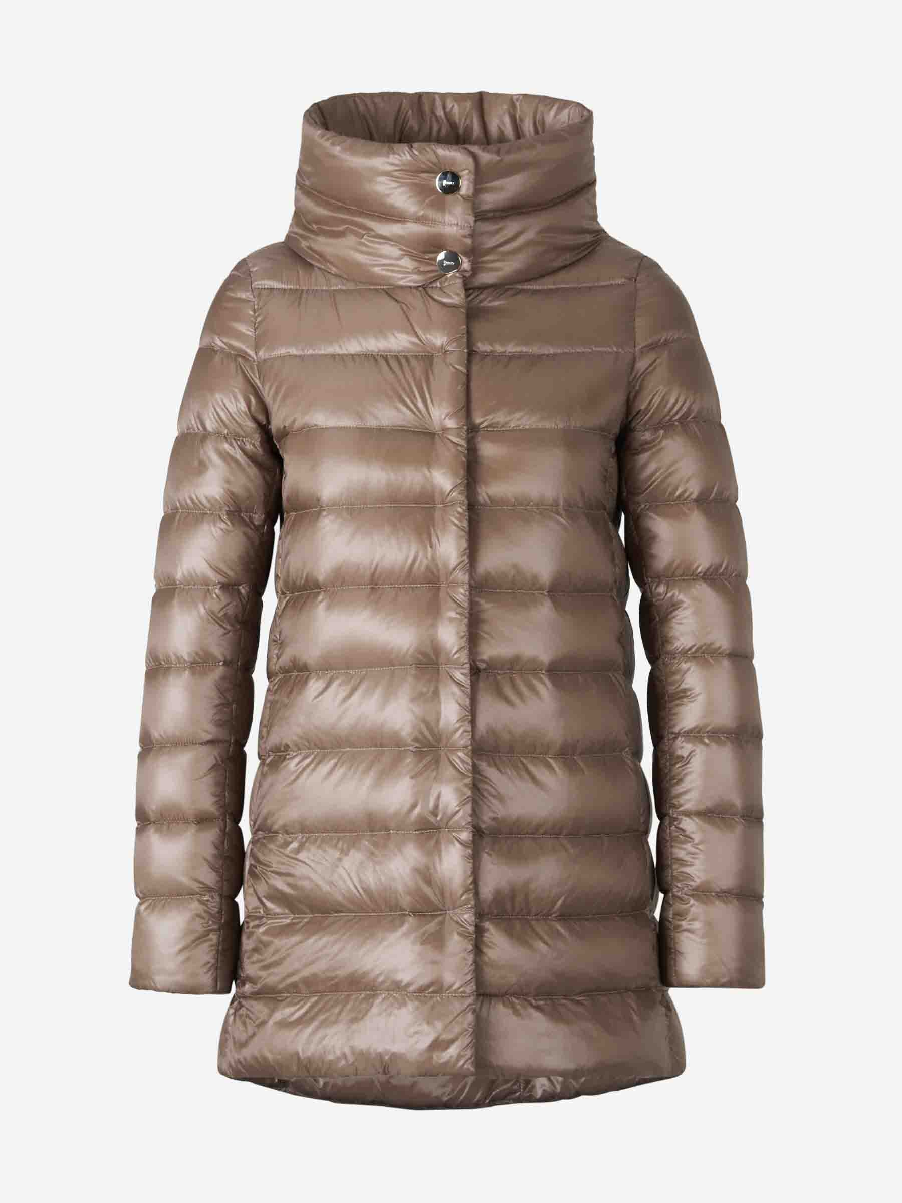 Herno Mujer Barcelona Chaqueta Amelia Trapecio Acolchada color Camel sku 774-000568 02 - Foto 1