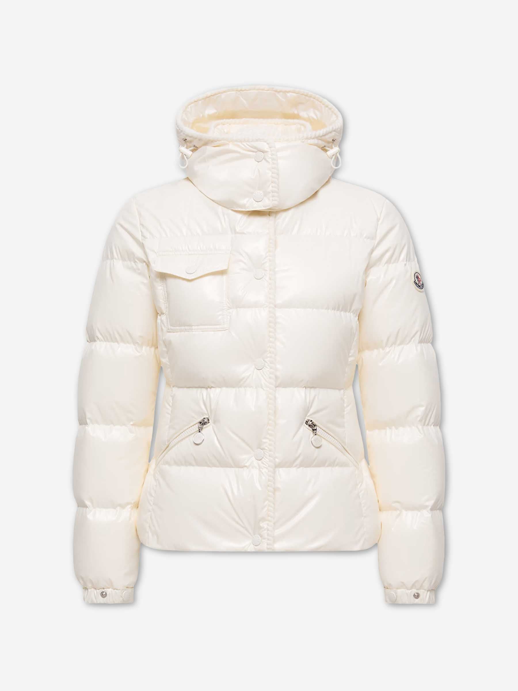 Moncler Mujer Barcelona Plumífero Corto Glareins color Blanco sku 774-000584 01 - Foto 1