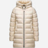 Moncler Mujer Barcelona Plumífero Largo Suyenne color Marfil sku 774-000589 01 - Foto 1