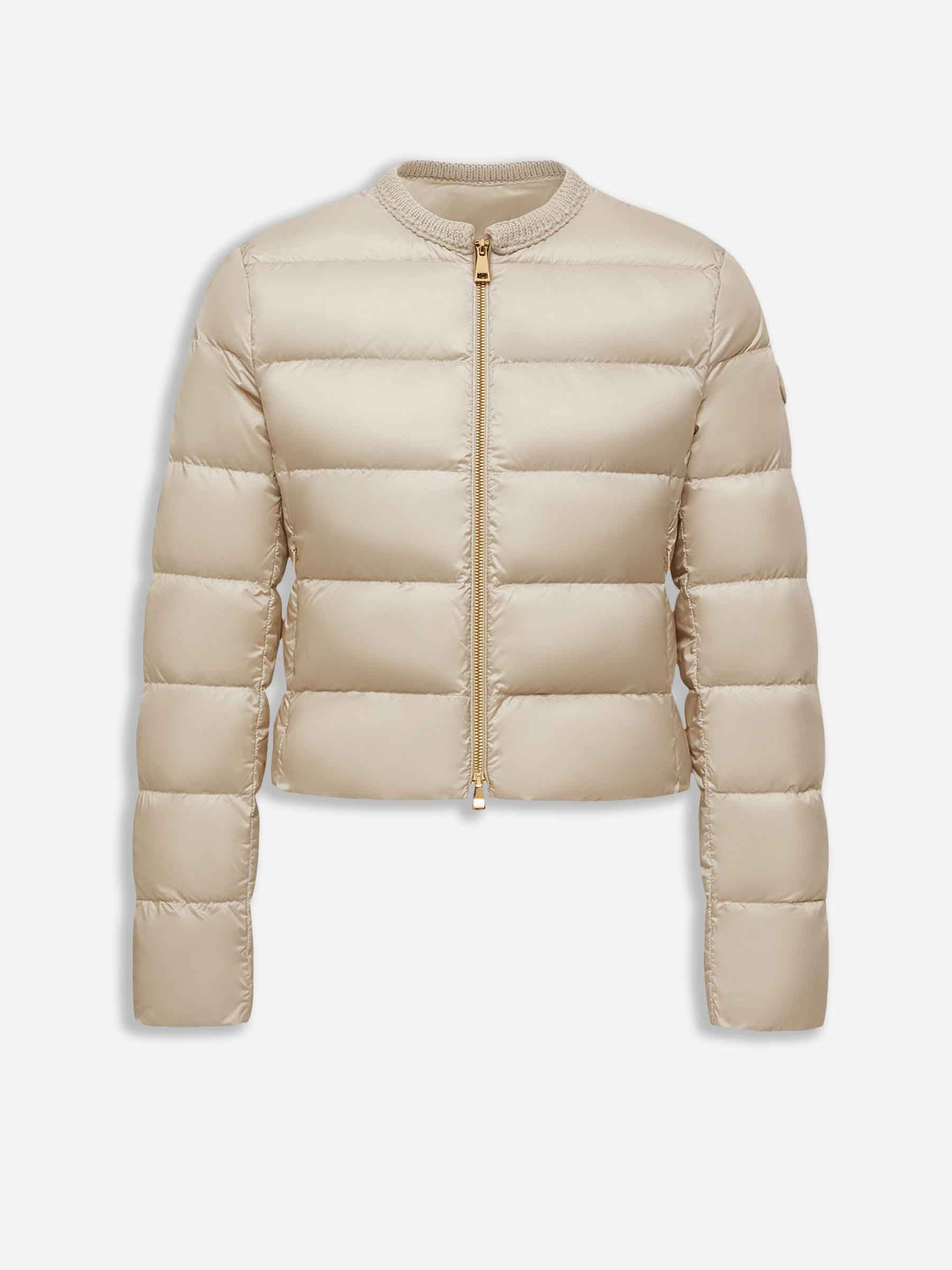 Moncler Mujer Barcelona Plumífero Lana Mauvezin color Beige sku 774-000591 01 - Foto 1