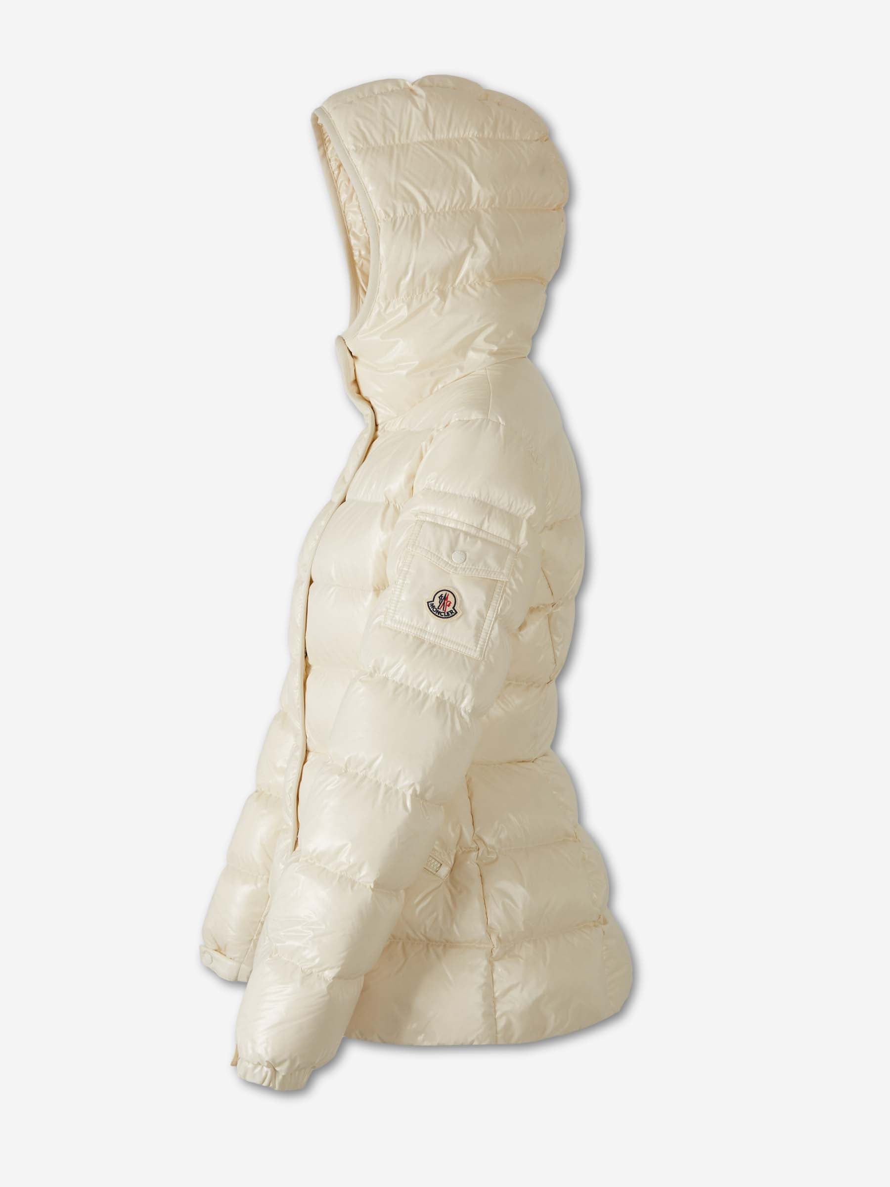 Moncler Mujer Barcelona Plumífero Corto Barante color Blanco sku 774-000593 01 - Foto 2