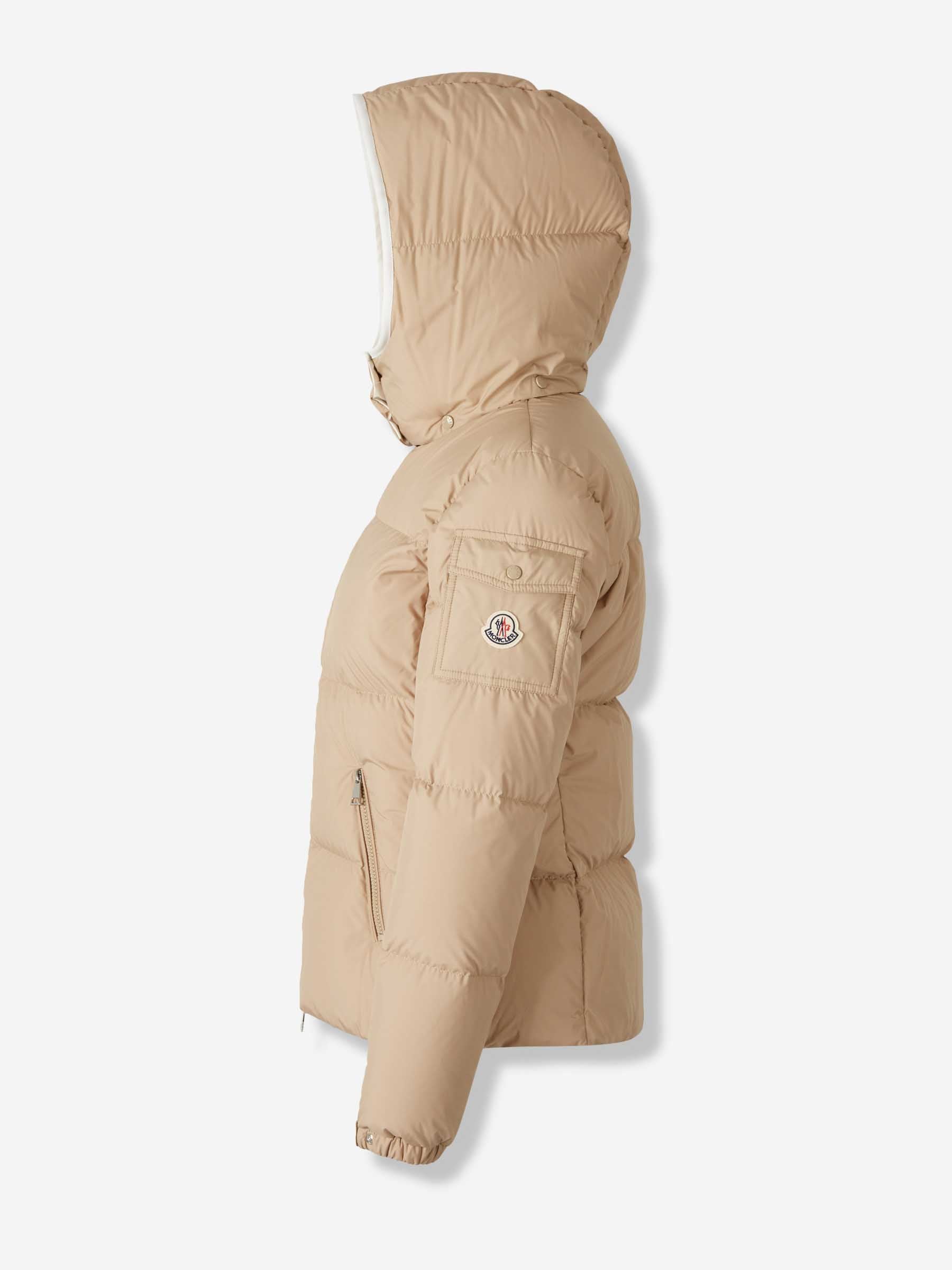 Moncler Mujer Barcelona Plumífero Corto Fourmines color Camel sku 774-000598 01 - Foto 2