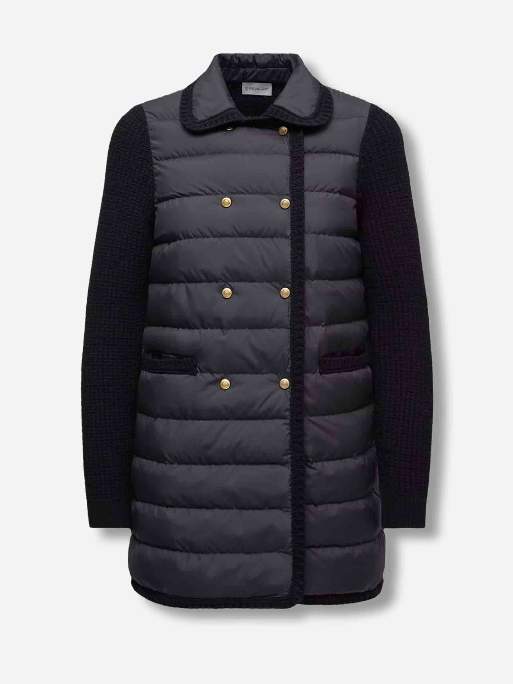 Moncler Mujer Barcelona Cárdigan Acolchado Punto color Negro sku 774-000599 01 - Foto 1