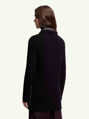 Moncler Mujer Barcelona Cárdigan Acolchado Punto color Negro sku 774-000599 01 - Foto 3