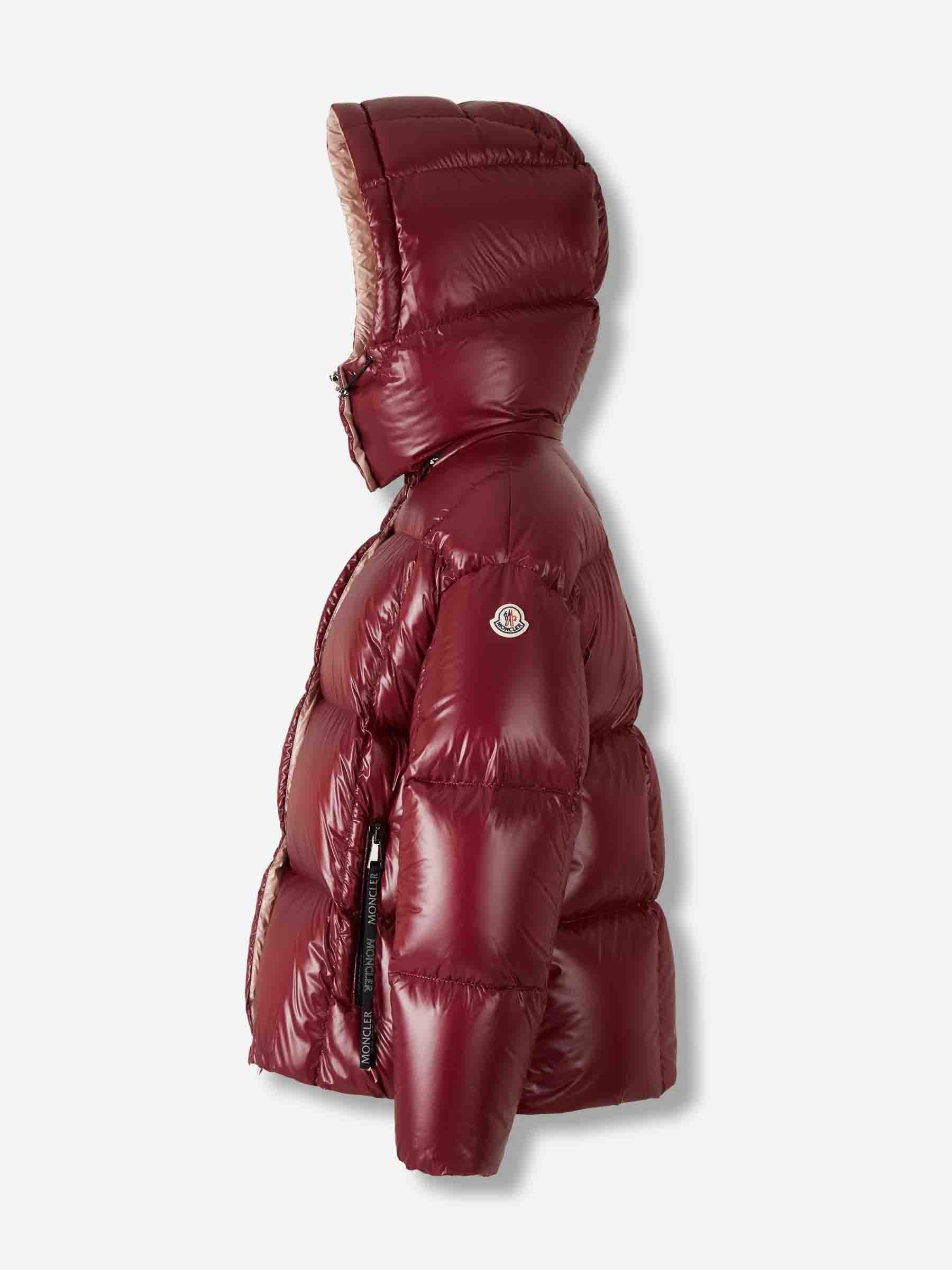 Moncler Mujer Barcelona Plumífero Corto Parana color Burdeos sku 774-000600 01 - Foto 2