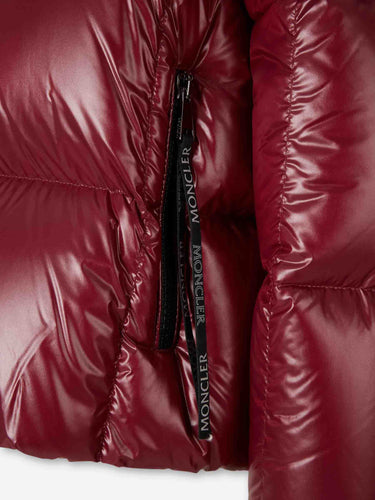 Moncler Mujer Barcelona Plumífero Corto Parana color Burdeos sku 774-000600 01 - Foto 4