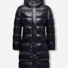 Moncler Mujer Barcelona Plumífero largo con capucha Bellevue color Negro sku 774-000601 01 - Foto 1