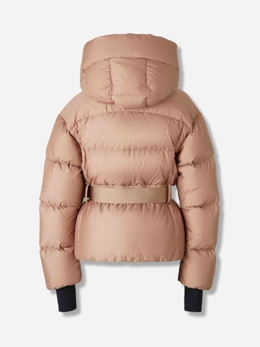 Moncler Grenoble Mujer Barcelona Plumífero Corto Nisene color Rosa Oro sku 774-000606 01 - Foto 3