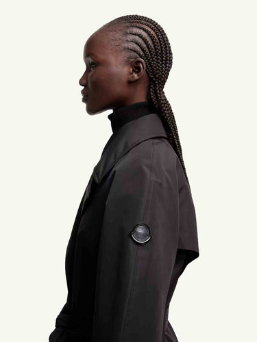 Moncler Genius Edward Enninful Mujer Barcelona Gabardina Larga Zake color Negro sku 774-000622 01 - Foto 4