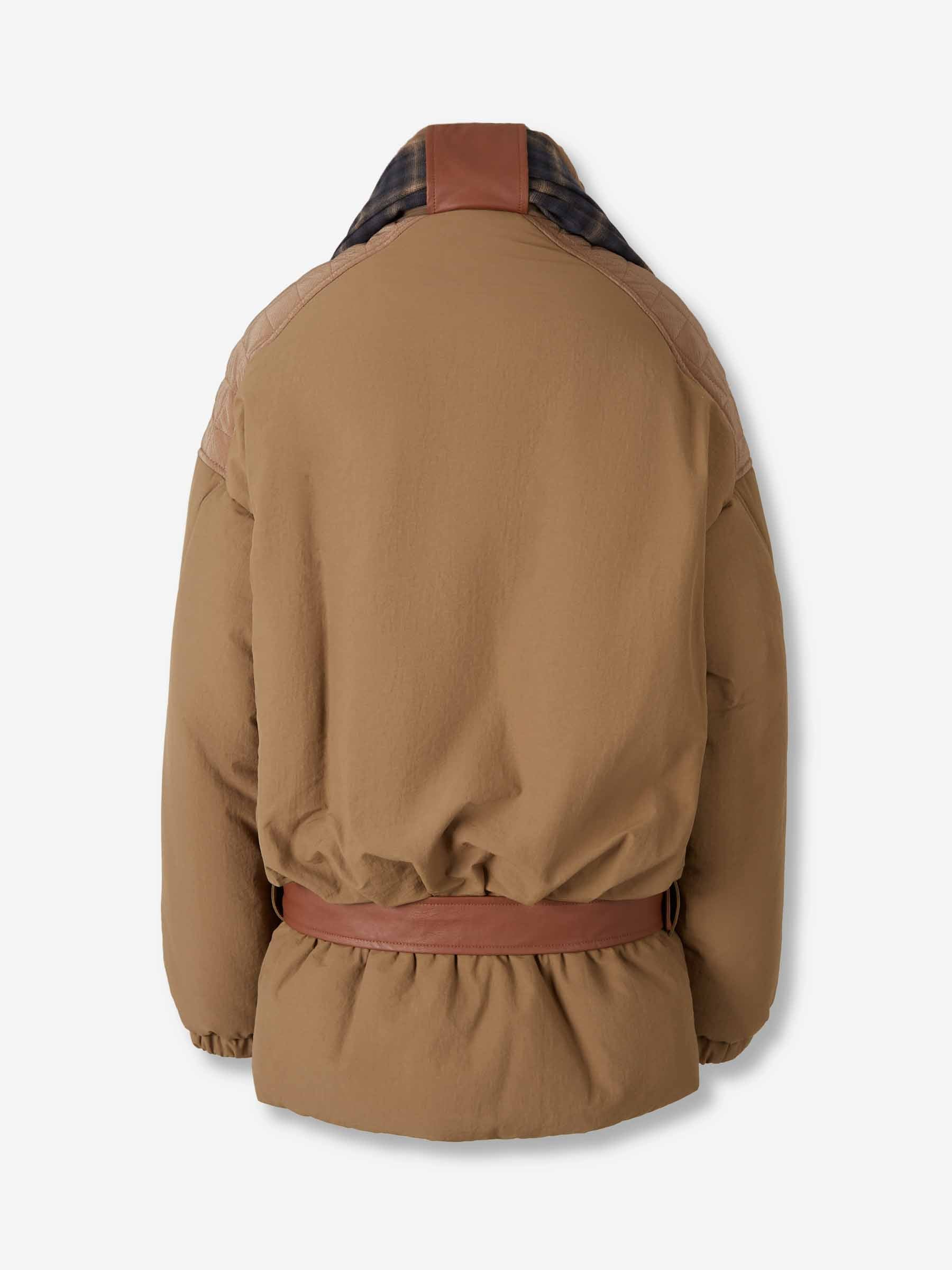 Marbell Mujer Barcelona Plumífero Largo Cinturón color Camel sku 774-000625 01 - Foto 2