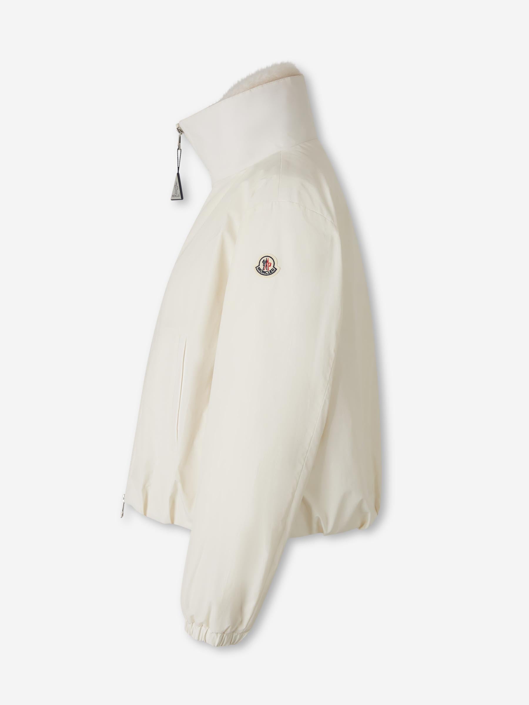 Moncler Mujer Barcelona Plumífero Corto Pervenche color Blanco sku 774-000631 01 - Foto 2