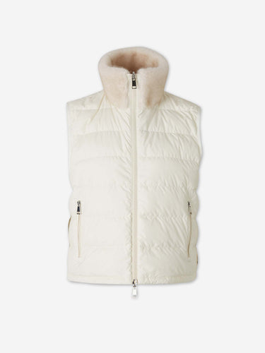 Moncler Mujer Barcelona Plumífero Corto Pervenche color Blanco sku 774-000631 01 - Foto 4